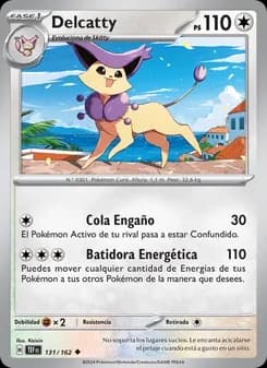 Delcatty card in Spanish