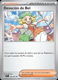 Devoción de Bel card in Spanish
