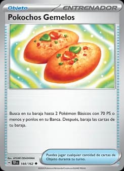 Pokochos Gemelos card in Spanish