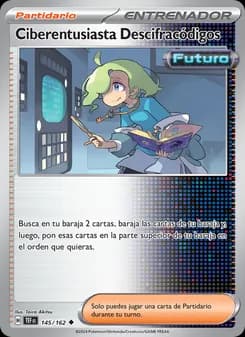 Ciberentusiasta Descifracódigos card in Spanish