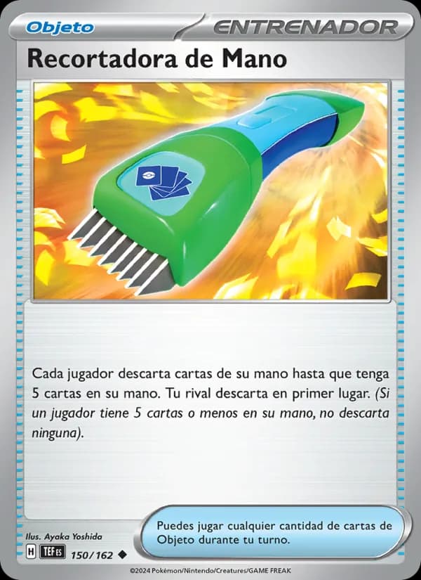 Recortadora de Mano card in Spanish