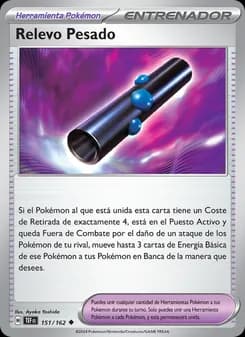 Relevo Pesado card in Spanish