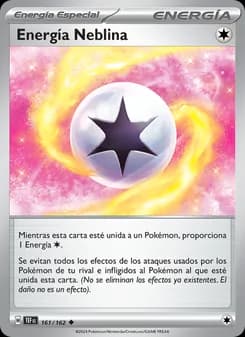 Energía Neblina card in Spanish