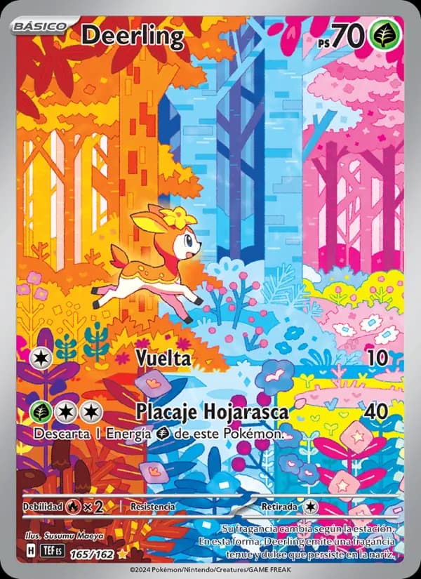 Deerling card in Spanish