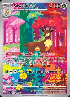Sawsbuck card in Spanish