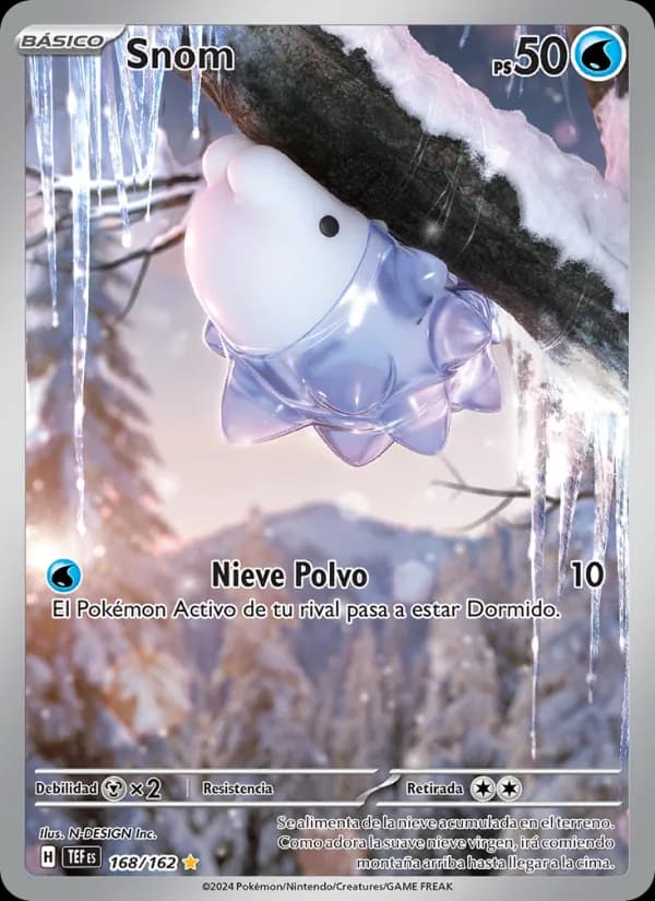 Snom card in Spanish