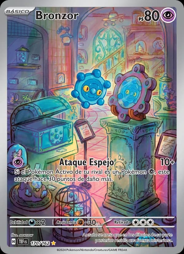 Bronzor card in Spanish