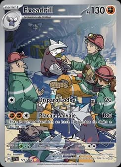 Excadrill card in Spanish