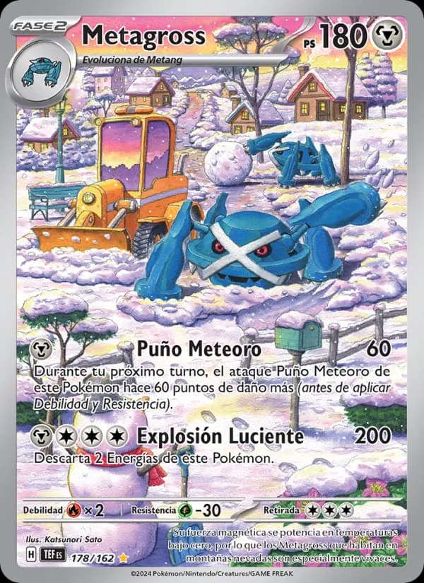 Metagross card in Spanish