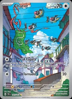 Chatot card in Spanish