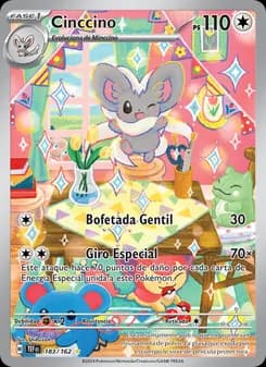 Cinccino card in Spanish