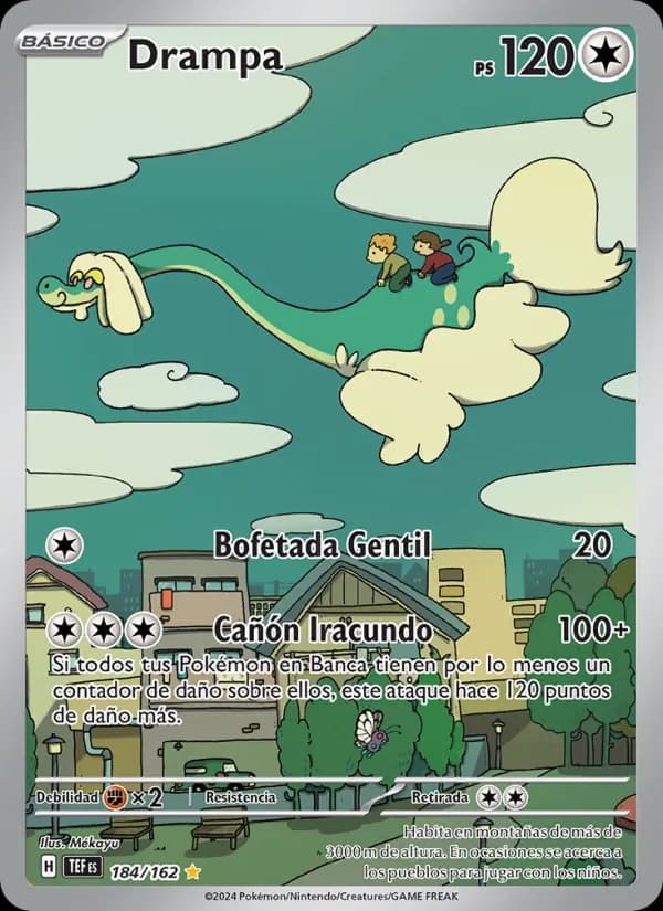 Drampa card in Spanish