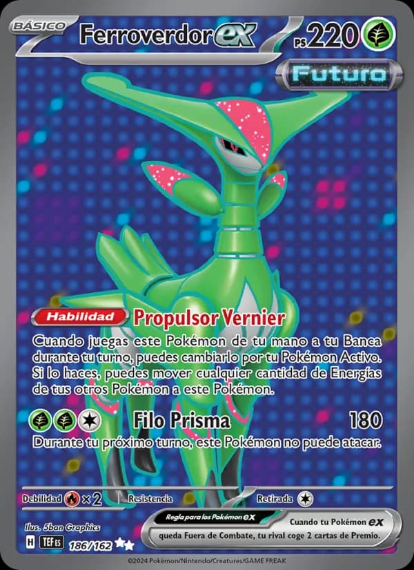 Ferroverdor ex card in Spanish