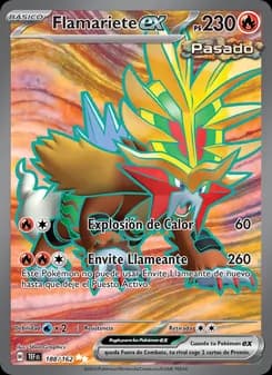 Flamariete ex card in Spanish