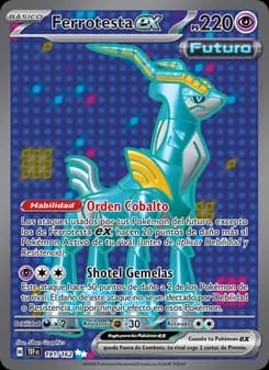 Ferrotesta ex card in Spanish