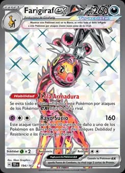 Farigiraf ex card in Spanish