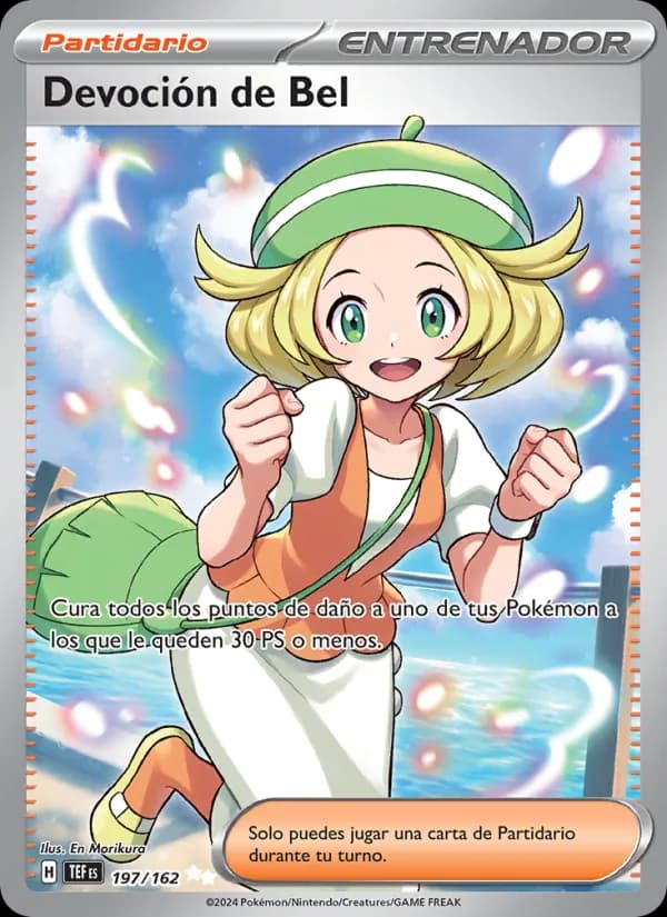 Devoción de Bel card in Spanish