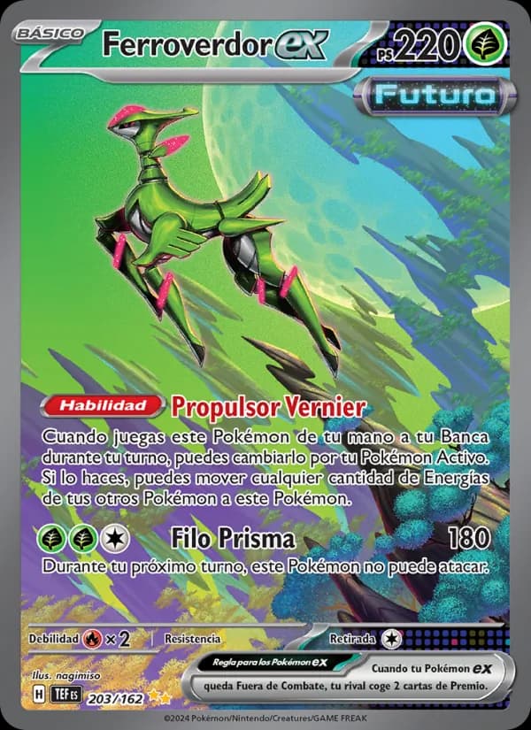 Ferroverdor ex card in Spanish