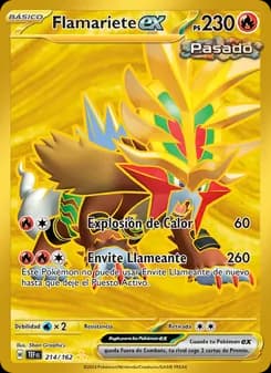Flamariete ex card in Spanish