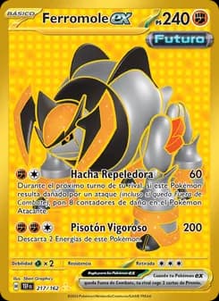 Ferromole ex card in Spanish