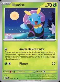Illumise card in Spanish
