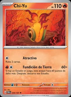 Chi-Yu card in Spanish
