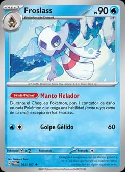 Froslass card in Spanish