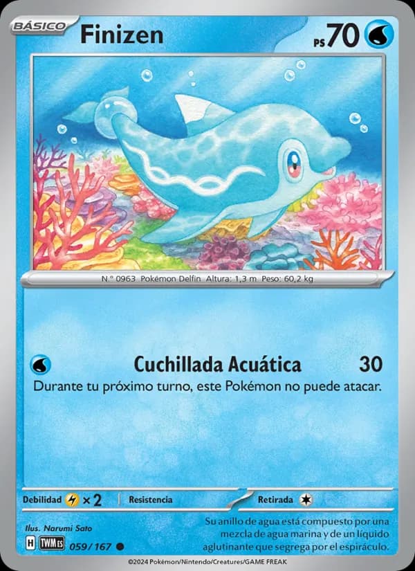 Finizen card in Spanish