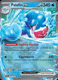 Palafin ex card in Spanish