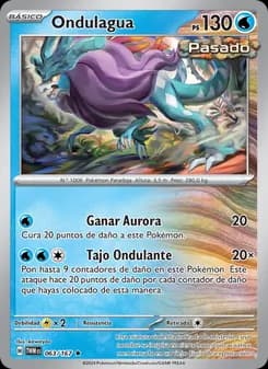 Ondulagua card in Spanish