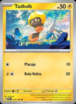 Tadbulb card in Spanish