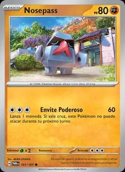 Nosepass card in Spanish