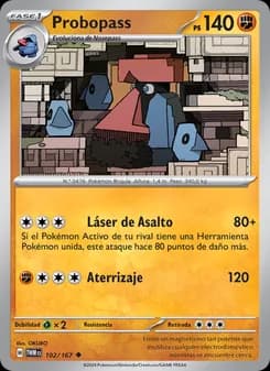 Probopass card in Spanish