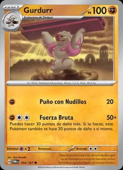 Gurdurr card in Spanish