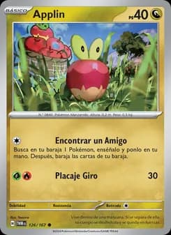 Applin card in Spanish