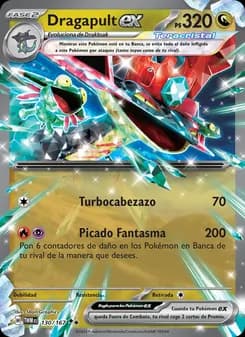 Dragapult ex card in Spanish
