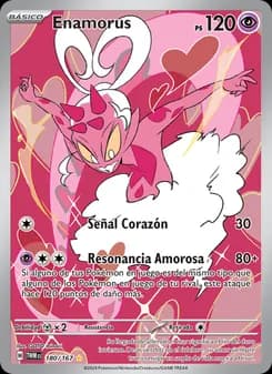 Enamorus card in Spanish