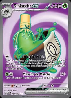 Sinistcha ex card in Spanish