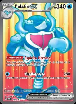 Palafin ex card in Spanish