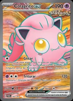 Colagrito ex card in Spanish