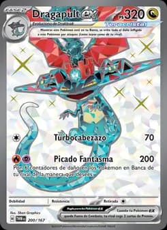 Dragapult ex card in Spanish