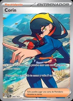 Corin card in Spanish