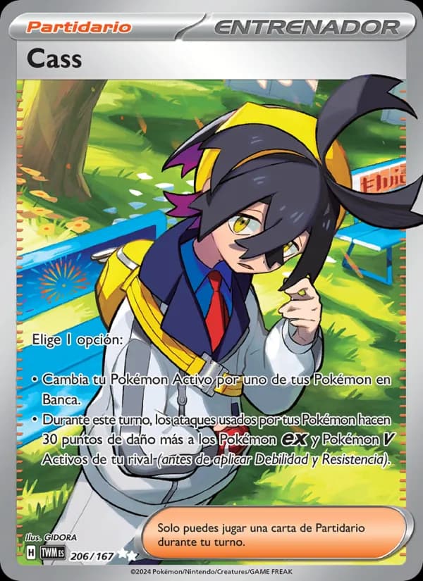 Cass card in Spanish