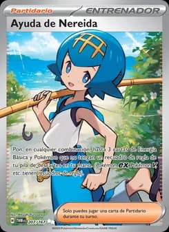 Ayuda de Nereida card in Spanish