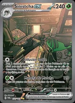Sinistcha ex card in Spanish