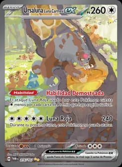 Ursaluna Luna Carmesí ex card in Spanish