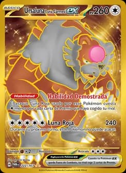 Ursaluna Luna Carmesí ex card in Spanish