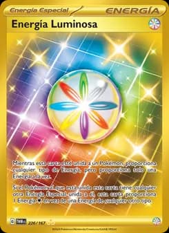Energía Luminosa card in Spanish