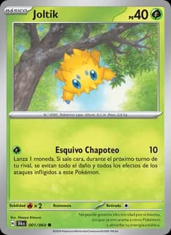 Joltik card in Spanish