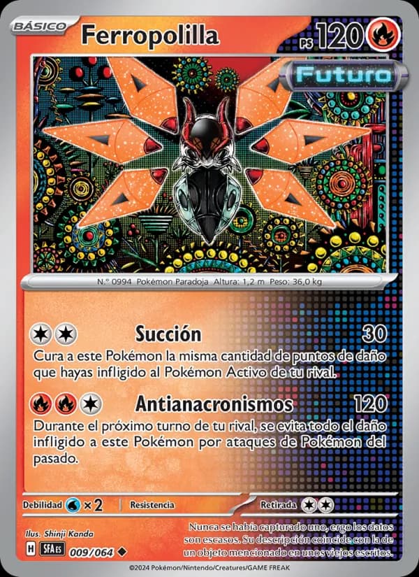Ferropolilla card in Spanish